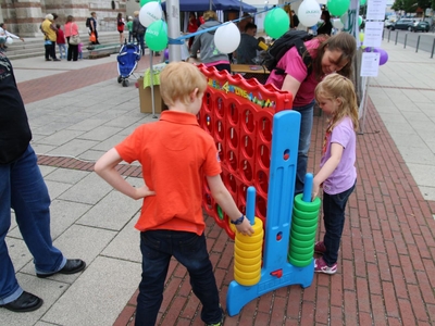 Aktiv Spielbereich für Kinder
