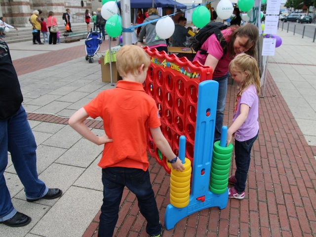 Aktiv Spielbereich für Kinder 