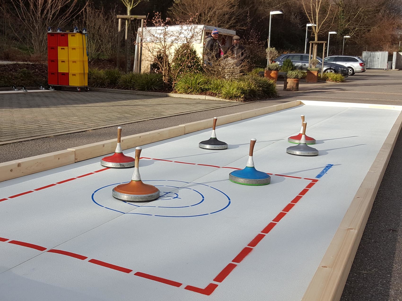 Eisstockschiessen Teamevent
