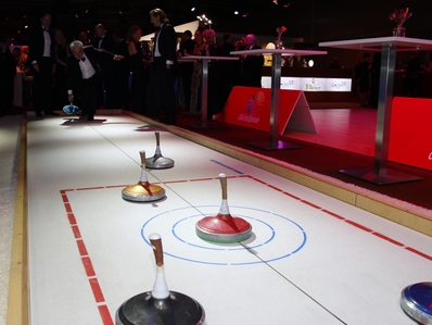 Eisstockschießen Teamevent