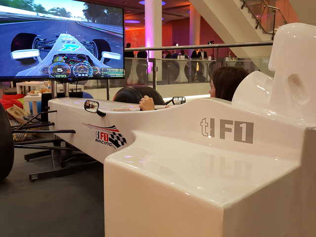 Formel 1 Cockpit (Challenge Simulator) mieten