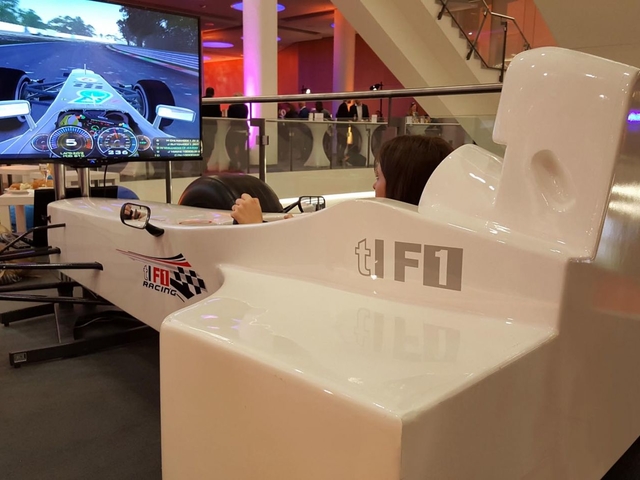 Formel 1 Cockpit Challenge Simulator Mieten
