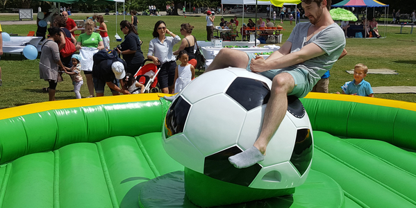 FUßBALL RODEO (Profiride, TÜV-geprüft) Ø ca. 6,00m mieten