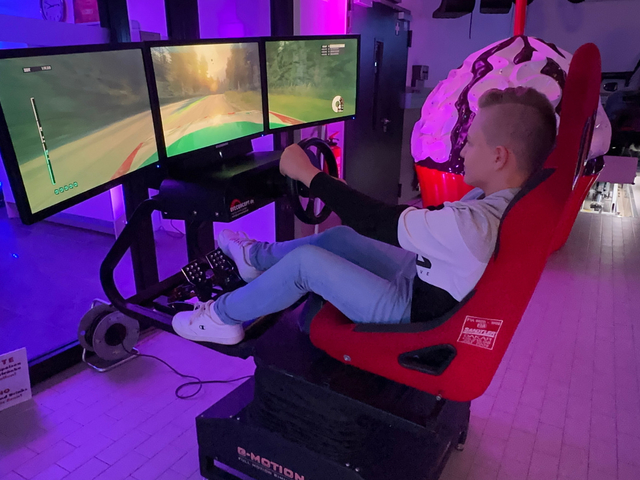 Motionseat G-Motion - Renn-/Rallyesimulator mit bis zu 2G