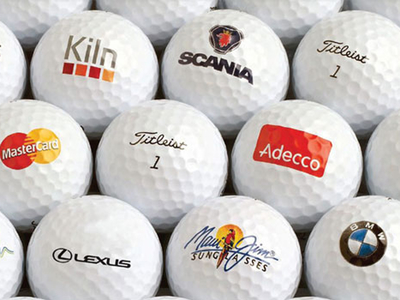 Golfbälle mit Ihrem Logo / Logobälle