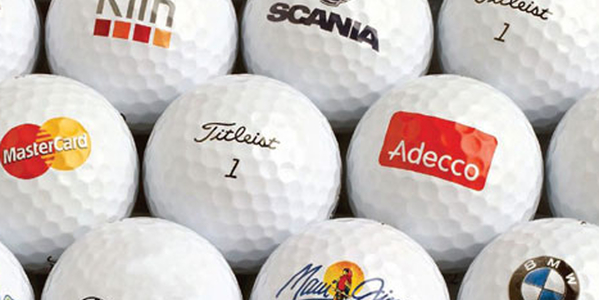 Golfbälle mit Ihrem Logo / Logobälle