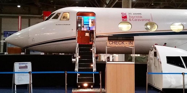 Gulfstream II mobiler Flugsimulator mieten