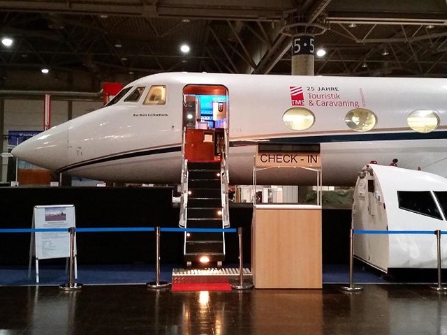 Gulfstream II mobiler Flugsimulator mieten