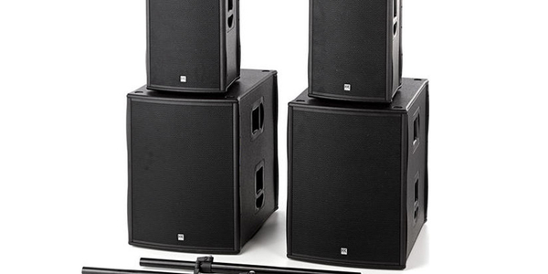 HK Audio Pulsar (3200W) Professionelle Tontechnik/Beschallung für bis zu 700 Personen mieten