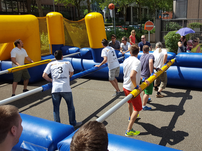 Human Maxikicker XXL Fußball turnier