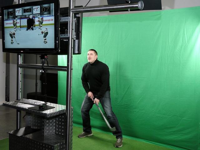 Interactive Eishockey Simulator mieten