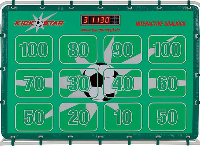 Interactive Goalkick - Kick like a Star! Hightech Sensor Torwand mieten