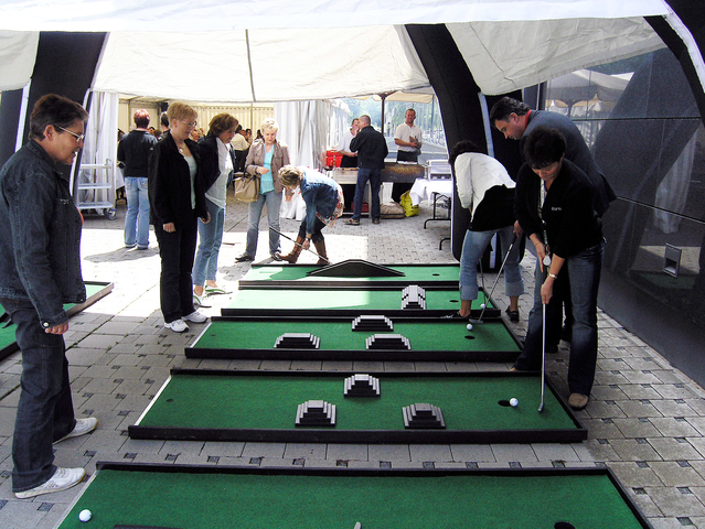 Minigolf Turnier Team Event