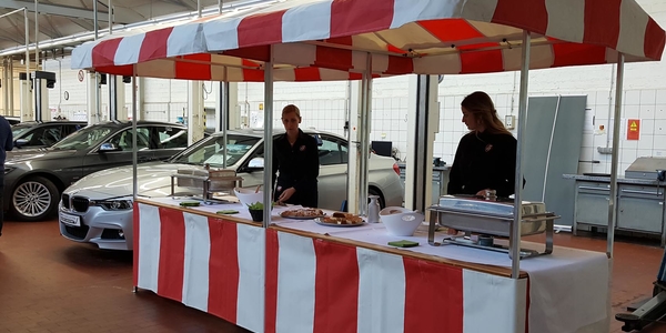 Nostalgie Marktstand Buffetstand Spielstand mieten