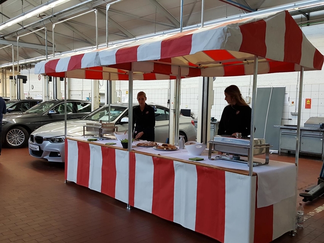 Nostalgie Marktstand Buffetstand Spielstand mieten