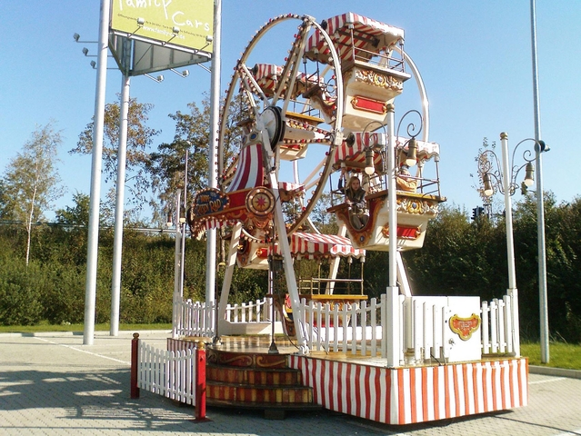 Nostalgie Riesenrad mieten - Modell "Große Wolkenreise"