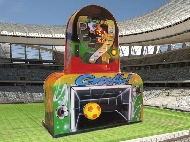 Power Kick Soccer Simulator -  Schußkraftmessser, Fußballsimulator (für 1-4 Spieler) mieten