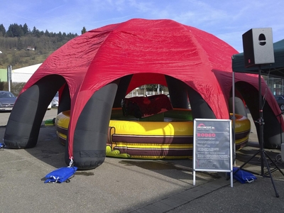 Eventdome Regenschutzzelt, Ø 8,00m mieten