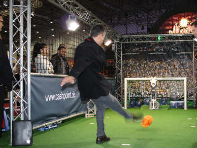 Robokeeper mini Fußballsimulator mieten