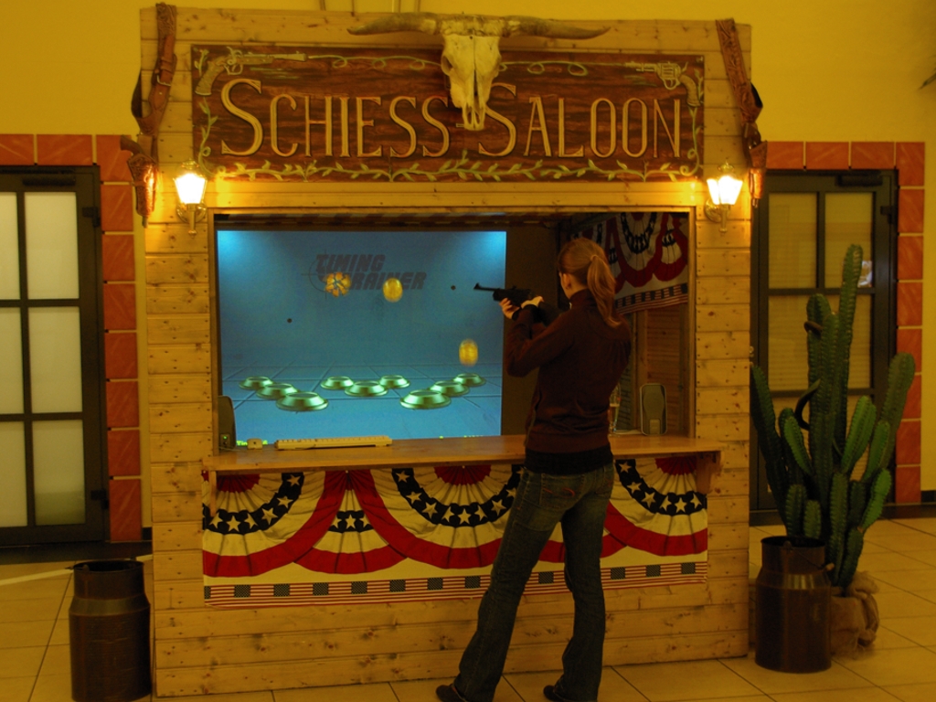 Schiesssaloon-mit-Laserhooting
