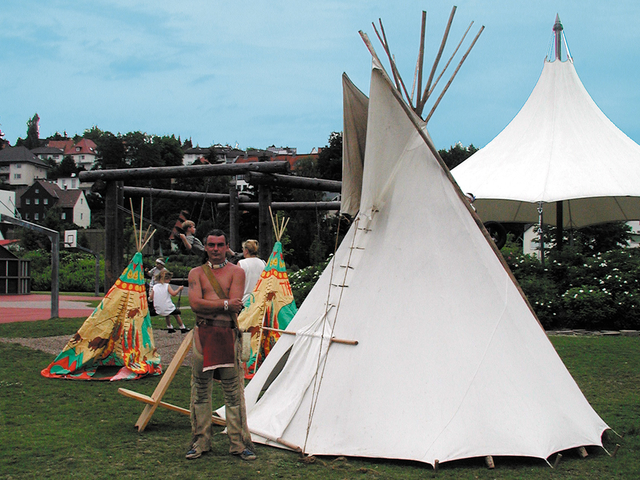 Tipi Indianerzelte mieten