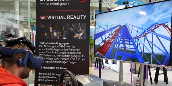 VR Achterbahn Simulator 360° (Single Version)