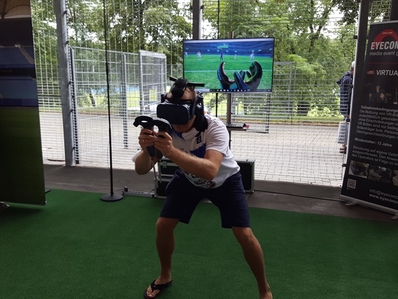 VR Game Arena VR Final Goalkeeper
