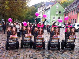 Werbeschilder Segway