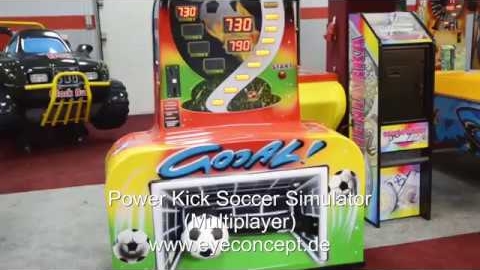 Power Kick Soccer Simulator - Fußballsimulator für 1-4 Spieler, Art.-Nr.: 16343