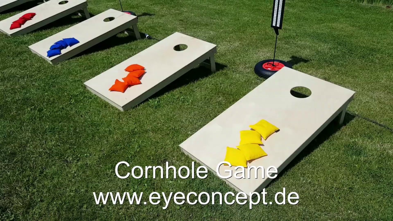 Cornhole Game - Maissack werfen (6 Boards/Bahnen), Art.-Nr.: 19427