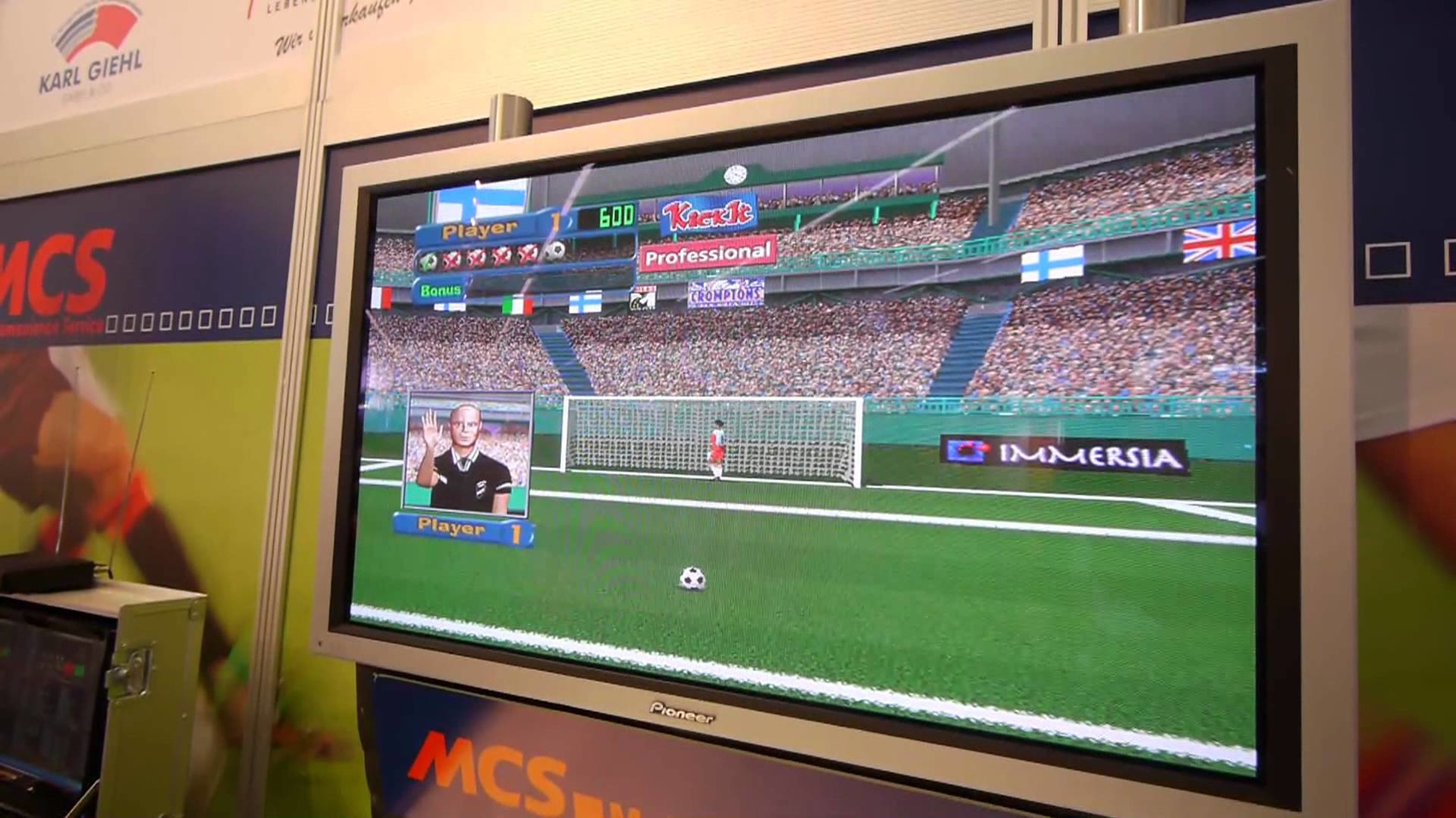 Virtual Goalkeeper PRO Fußballsimulator, Art.-Nr.: 14278