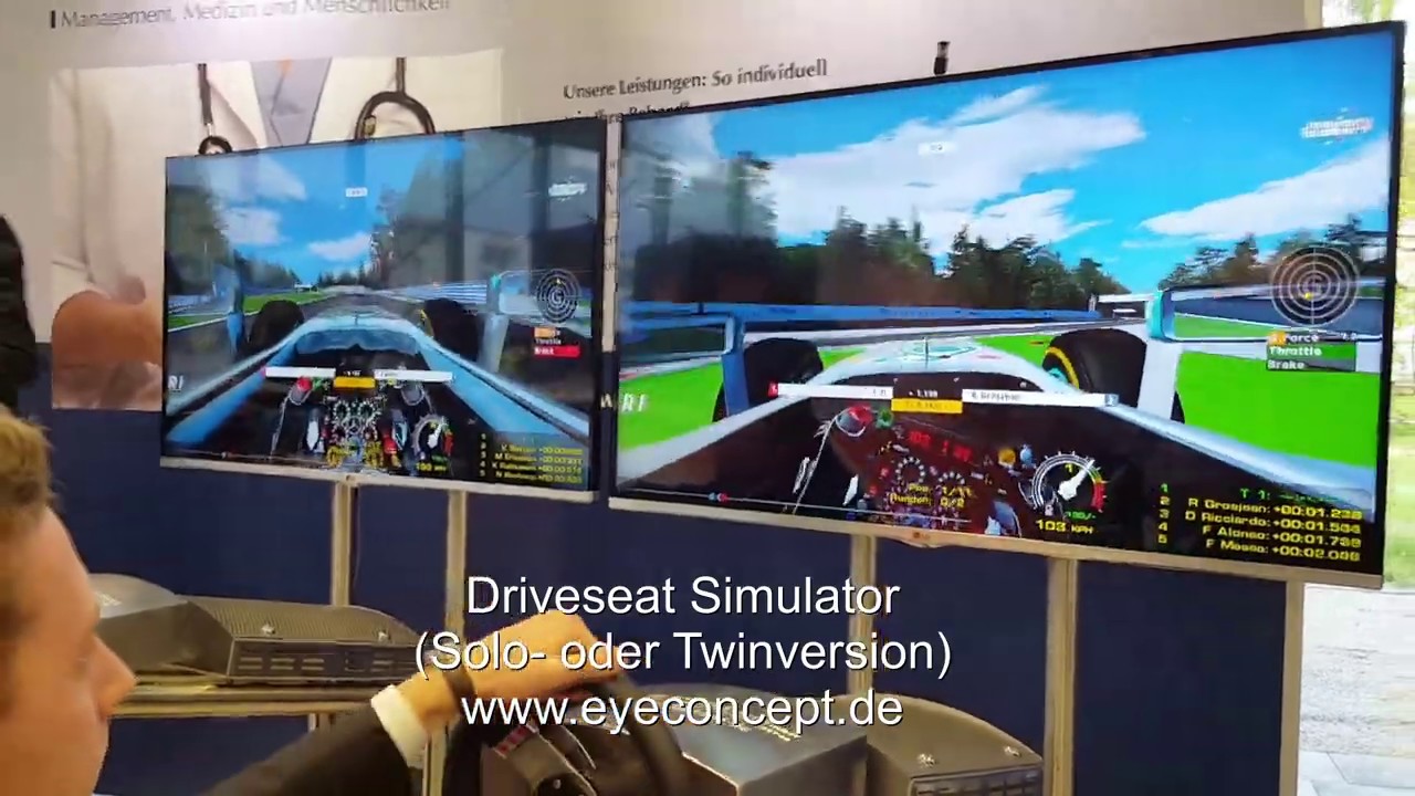 Driveseat Fahrsimulator Formel 1 (Twin Version) , Art.-Nr.: 15121