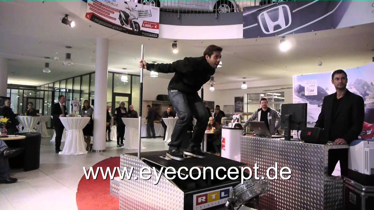 Skisprungsimulator mit interaktiv bewegtem Sprungtisch, Art.-Nr.: 11261