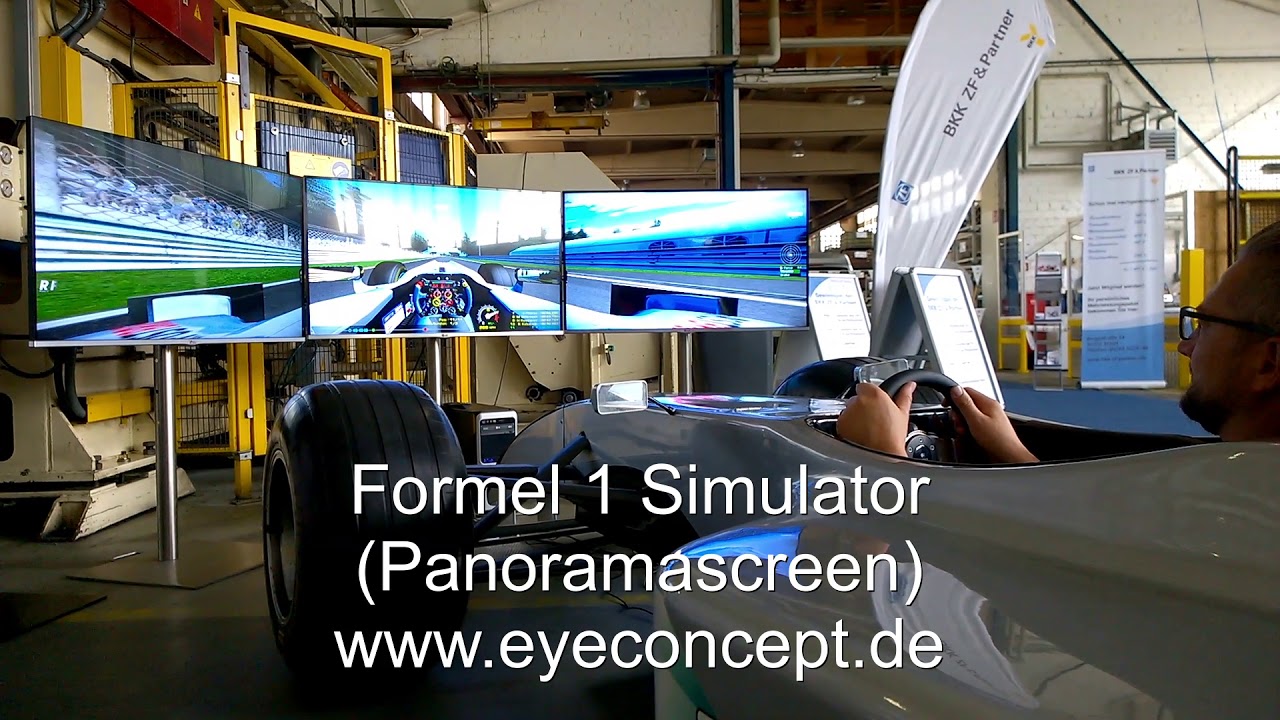 Formel 1 Fahrsimulator schwarz/silber, Art.-Nr.: 14679