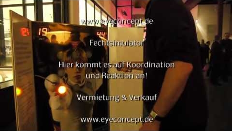 Fechtsimulator Fechtmobil, Art.-Nr.: 15367