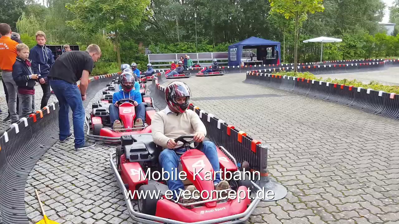 Mobile Kartbahn mit Streckenleitsystem, Art.-Nr.: 14499