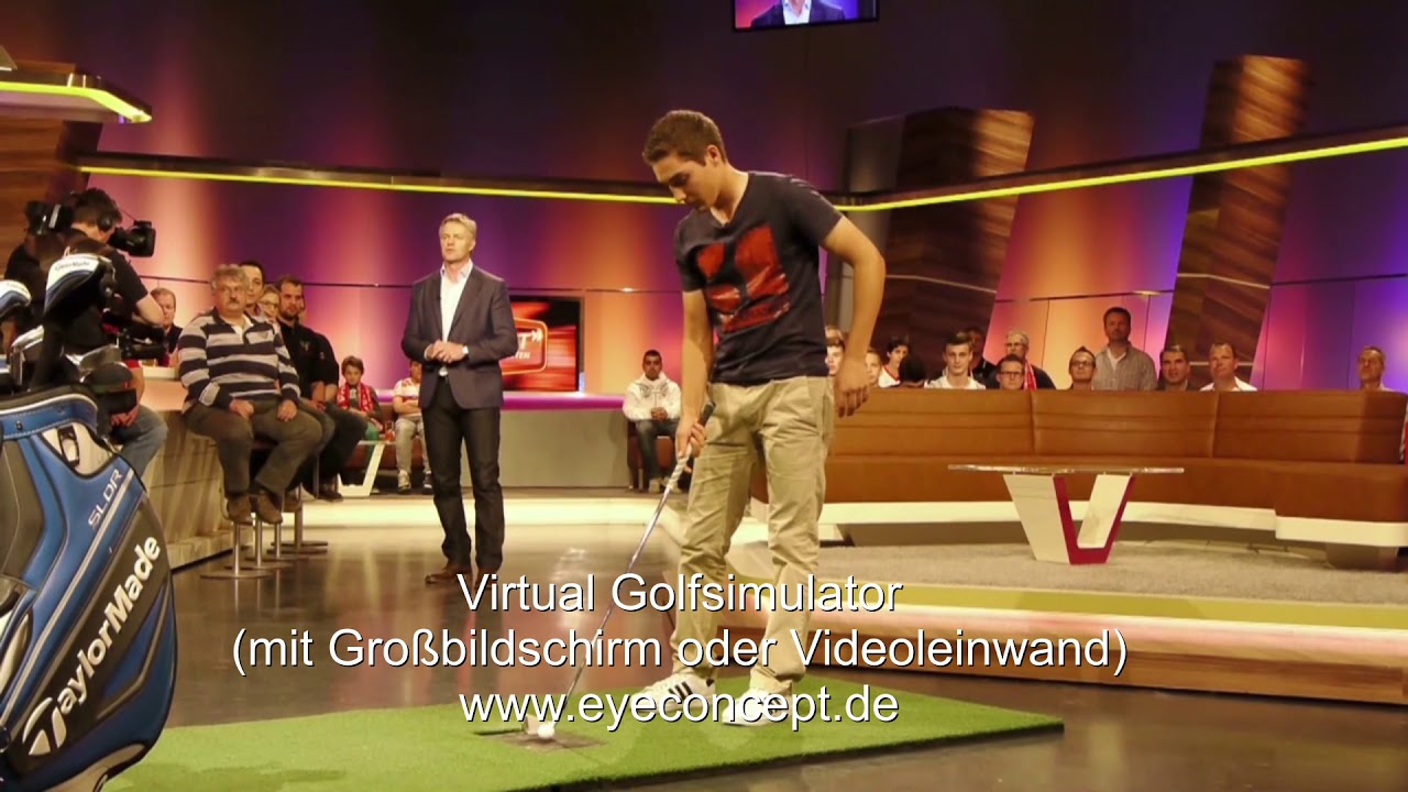Virtual Golfsimulator - neue Full HD Version - einfach mieten!, Art.-Nr.: 18688