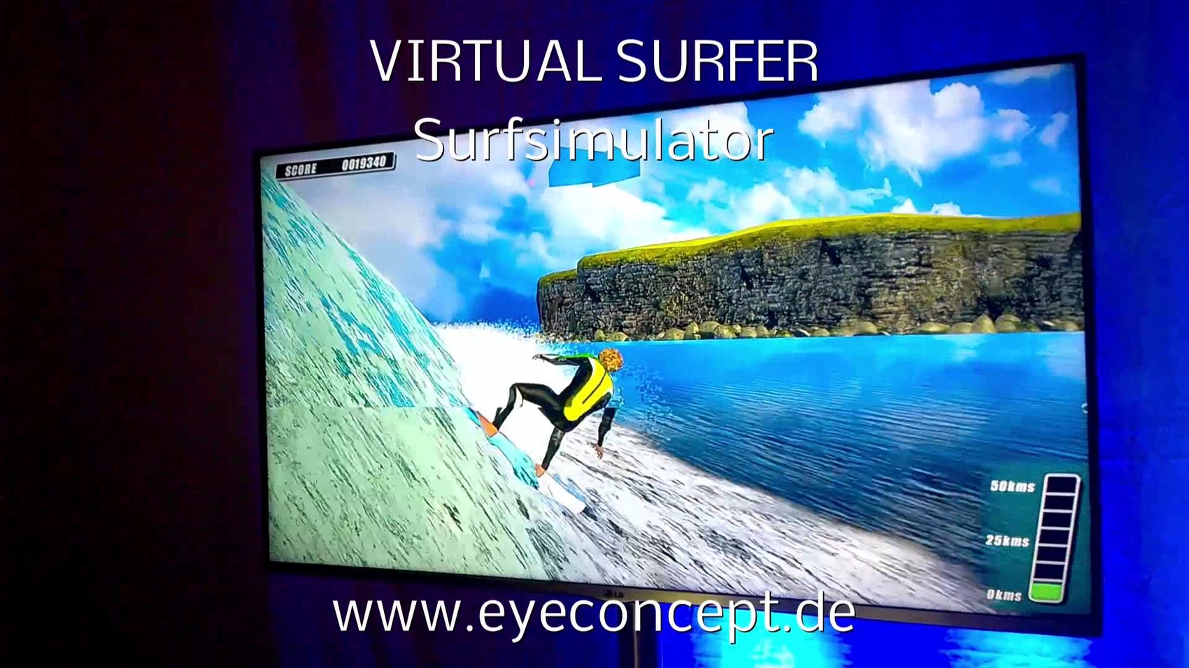 Virtual Surfer Surfsimulator mieten (Twin Version), Art.-Nr.: 14887