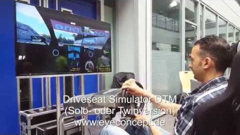 Driveseat Fahrsimulator (Single Version) DTM, Art.-Nr.: 17429